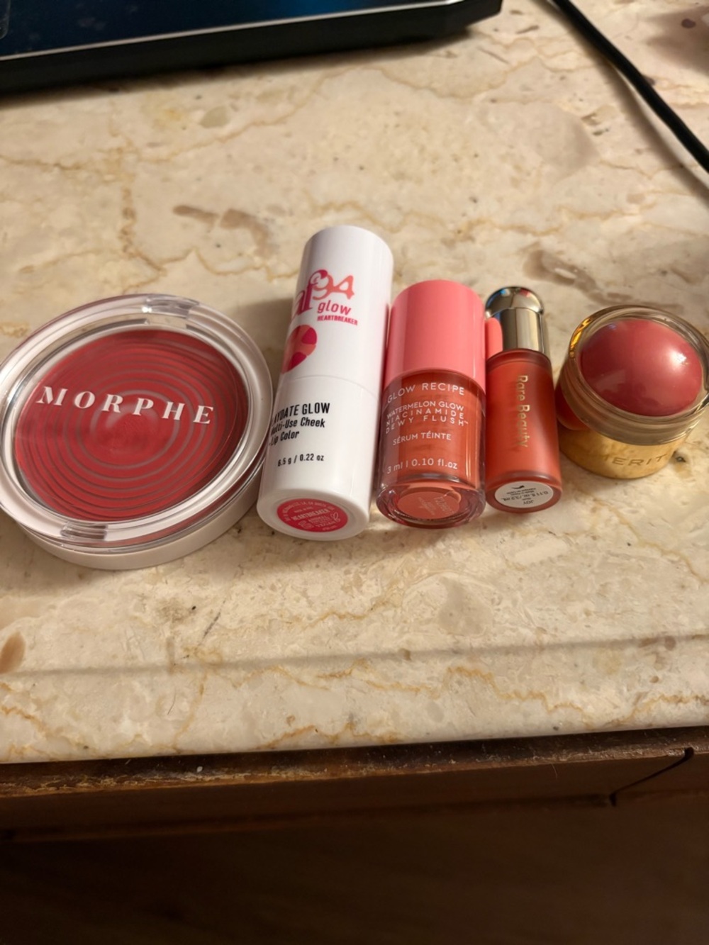 Cream blush set